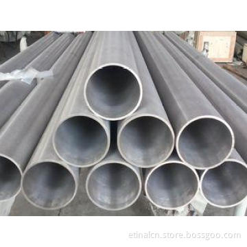 Pure ASME GR2 Titanium Tube Heat Resistance 10-100mm OD